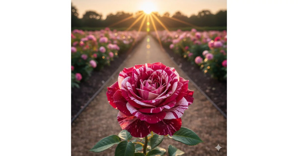 Trandafir teahibrid Tabby