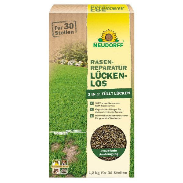 NEUDORFF Seminţe şi îngrăşământ pentru gazon 1,2 kg