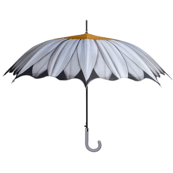 Umbrelă cu imprimeu floral, Margaretă