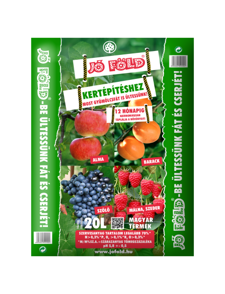 Pământ Bun pentru pomi fructiferi și plante ornamentale, 20 l