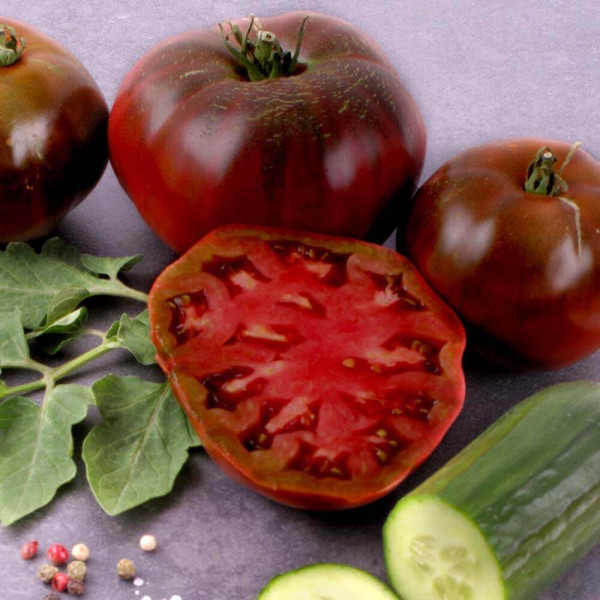 Tomate Black Krim pentru salate (2 buc)