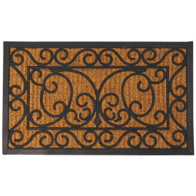 Pres din fibră de cocos și cauciuc