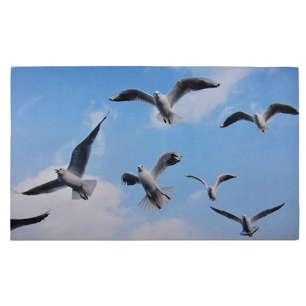 Preş cu imprimeu pescăruşi