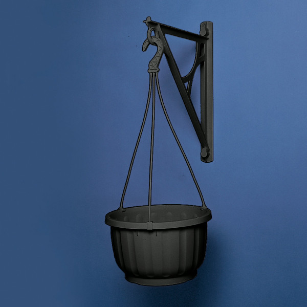 Suport ghivece suspendate, antracit