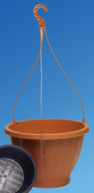 Ghiveci suspendat 35 cm, terracotta