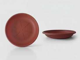 Tăviță pentru ghiveci 40 cm, culoare terracotta