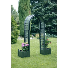 Arcadă pentru trandafiri, verde
