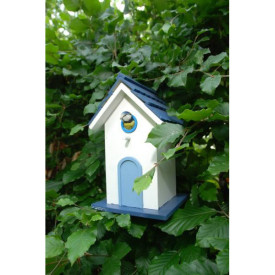 Căsuţă pentru păsări, albă