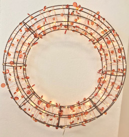 Coroniță luminoasă de Crăciun