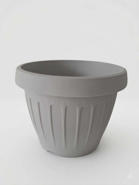 Ghiveci 40 cm gri