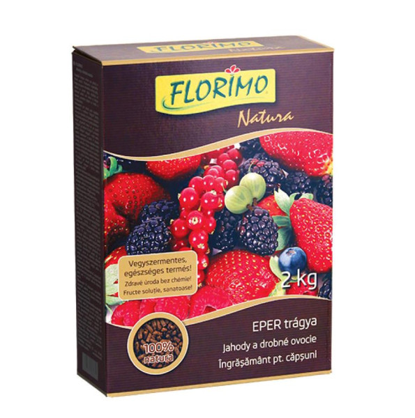 FLORIMO Îngrăşământ pentru căpşuni şi arbuşti fructiferi 2 kg