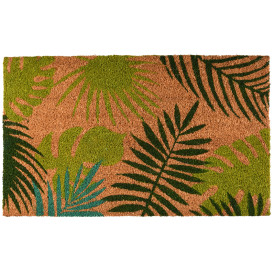 Preş cu imprimeu frunze tropicale