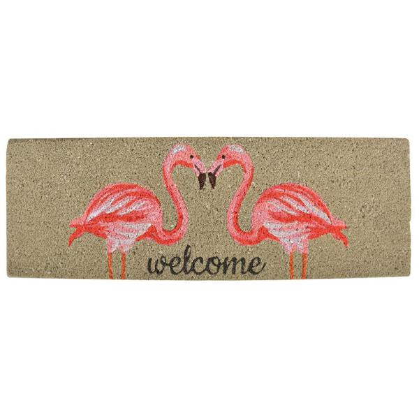 Preş cu imprimeu pasăre flamingo