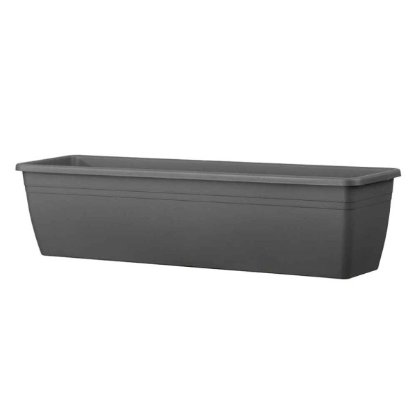 Jardinieră Day antracit 60x17 cm