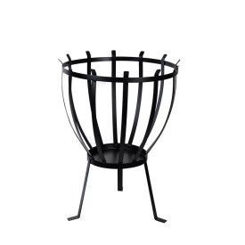 Coș elipsoidal pentru foc 