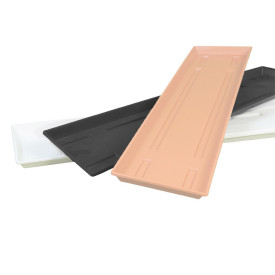 Tăvițe pentru jardiniere, 100 cm Antracit