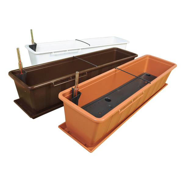 Jardinieră 100 cm teracotă