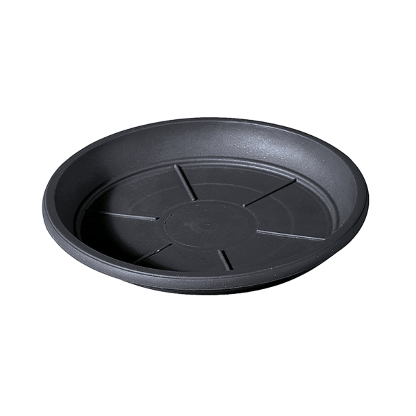 Tăviță ghiveci Cilindro Day antracit 45 cm