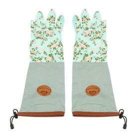 Mănuși de grădină cu model de trandafiri