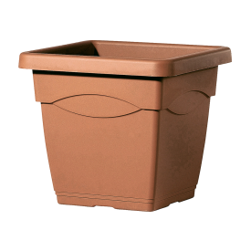 Ghiveci Quadro Day terracota 38x38 cm