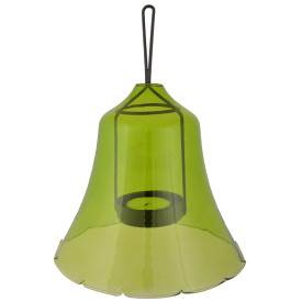 Suport pentru lumânare sub formă de clopot verde