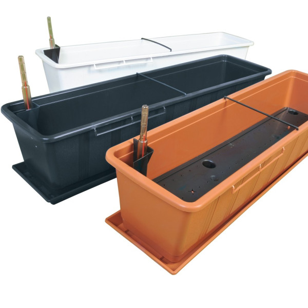 Jardinieră Aqua-Green Plus Antracit 100 cm